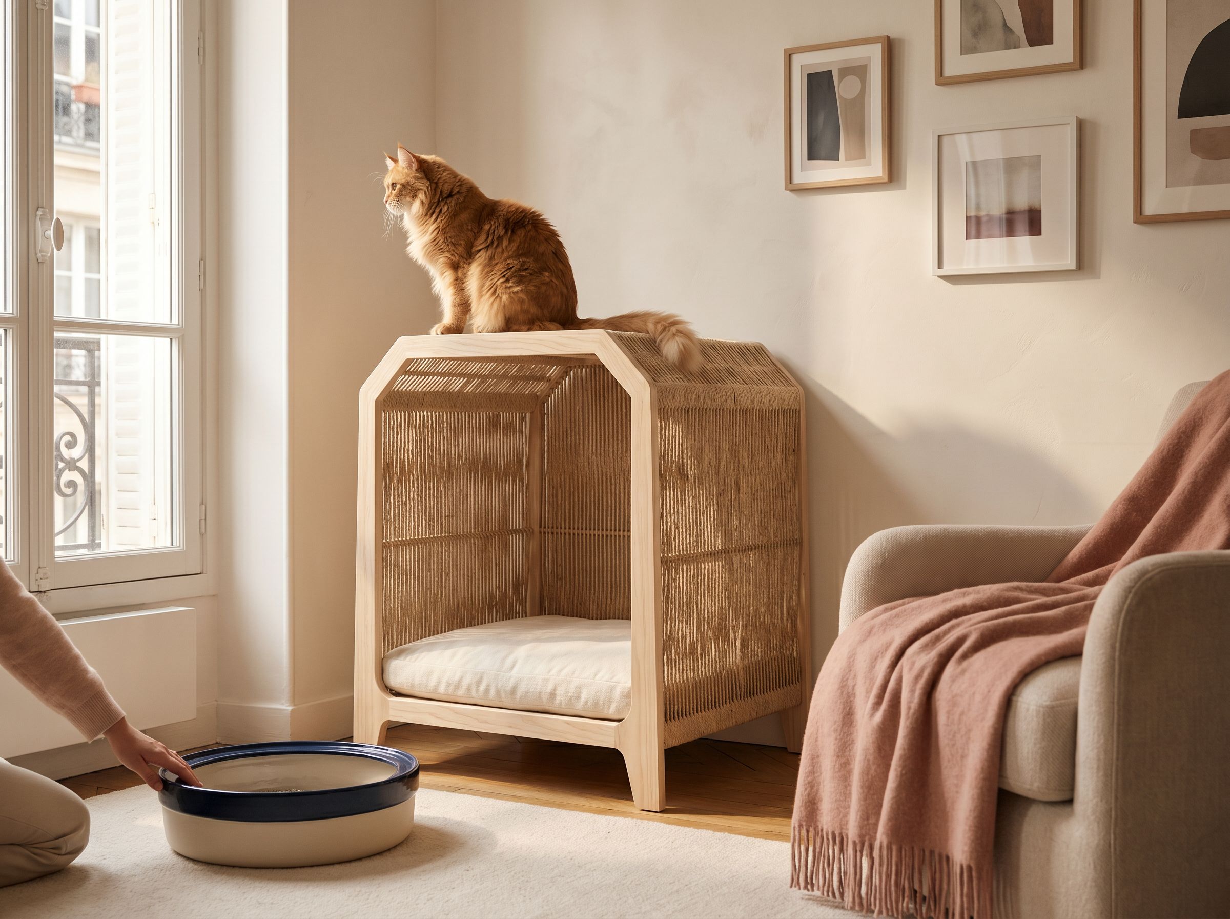 Où placer la maison de mon chat dans un appartement — Guide emplacement 2026